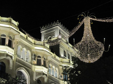 Baku 3 Beleuchtung nachts